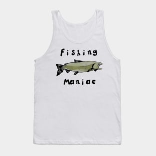Fishing maniac Tank Top